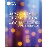 USA Today Jazzy Jumbo Puzzle Book: 400 Brain Games for Every Day - Paperback