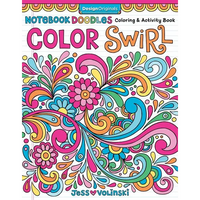 Notebook Doodles Color Swirl: Coloring & Activity Book - Paperback
