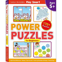 Play Smart Power Puzzles for Beginners: Ages 5+ - Paperback