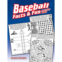 Baseball Facts & Fun Activity Book - Paperback