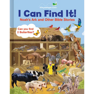 I Can Find It! Noah's Ark and Other Bible Stories (Large Padded Board Book) - Board Book