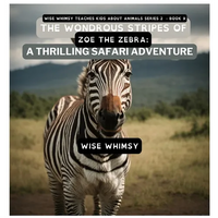 The Wondrous Stripes Of Zoe The Zebra: A Thrilling Safari Adventure - Hardcover