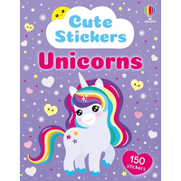 Cute Stickers Unicorns - Paperback