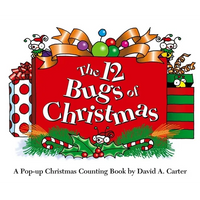 The 12 Bugs of Christmas: A Pop-Up Christmas Counting Book - Hardcover