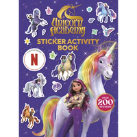 Unicorn Academy Sticker Activity Book - Paperback