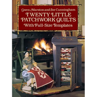Twenty Little Patchwork Quilts: With Full-Size Templates - Paperback