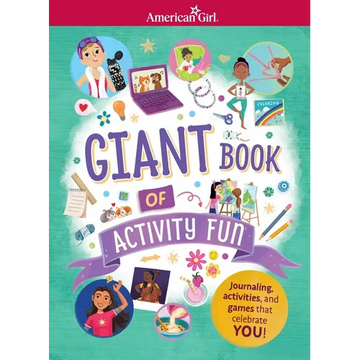American Girl: Giant Book of Activity Fun: Brain Busters, Quizzes, Creative Activities, and More! - Paperback
