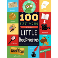 100 First Words for Little Bookworms - Board Book