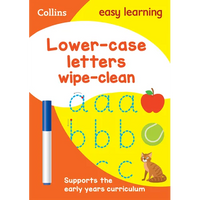 Lower-Case Letters: Wipe-Clean - Paperback