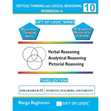 Critical Thinking and Logical Reasoning Workbook-10 - Paperback