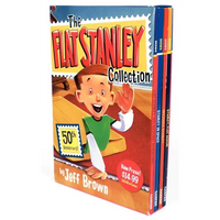 The Flat Stanley Collection Box Set: Flat Stanley, Invisible Stanley, Stanley in Space, and Stanley, Flat Again! - Paperback