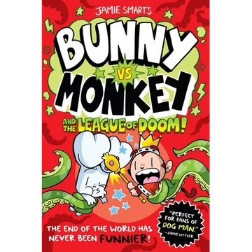 Bunny vs. Monkey and the League of Doom - Paperback