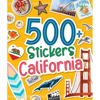 500 Stickers: California - Paperback