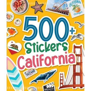 500 Stickers: California - Paperback