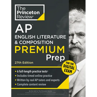 Princeton Review AP English Literature & Composition Premium Prep, 27th Edition: 6 Practice Tests + Digital Practice Online + Content Review - Paperback