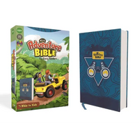 Nirv, Adventure Bible for Early Readers, Leathersoft, Blue, Full Color - Imitation Leather