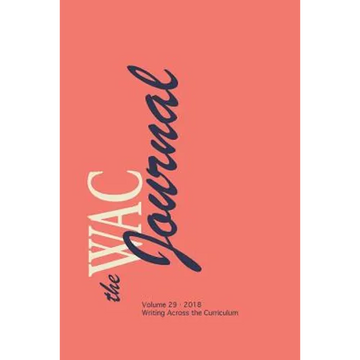 WAC Journal 29 (Fall 2018) - Paperback