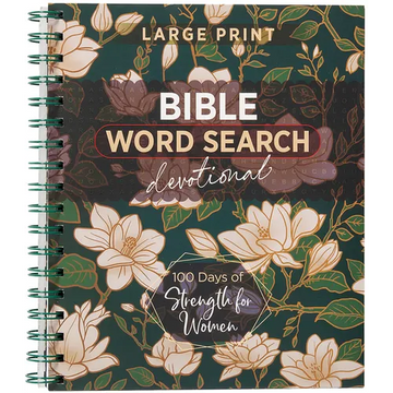 100 Days of Strength for Women: Bible Word Search Devotional - Paperback