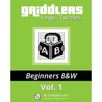 Griddlers Logic Puzzles: Beginners: Nonograms, Griddlers, Picross - Paperback