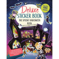 Deluxe Sticker Book: The Spooky Halloween Book - Paperback