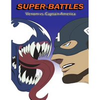 Super-Battles: Venom v/s Captain America - Paperback