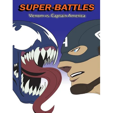 Super-Battles: Venom v/s Captain America - Paperback