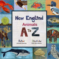 New England Animals A to Z - Hardcover