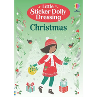 Little Sticker Dolly Dressing Christmas - Paperback