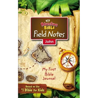Niv, Adventure Bible Field Notes, John, Paperback, Comfort Print: My First Bible Journal - Paperback