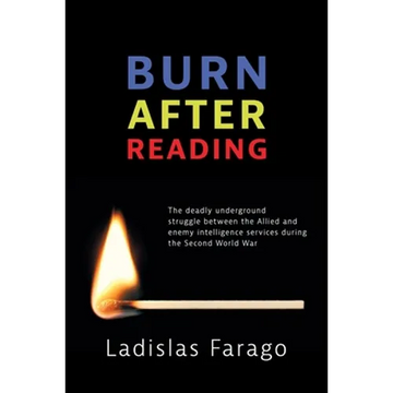 Burn After Reading - Paperback