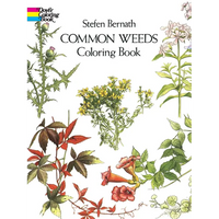 Common Weeds Coloring Book - Paperback