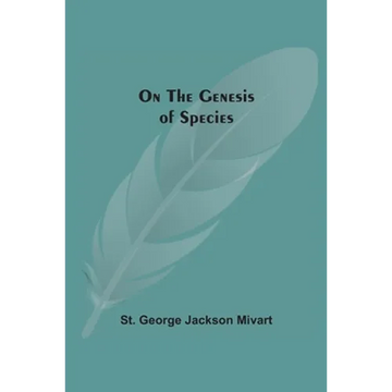 On The Genesis Of Species - Paperback