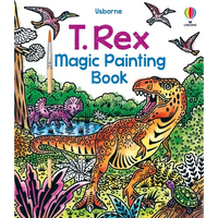 T. Rex Magic Painting Book - Paperback