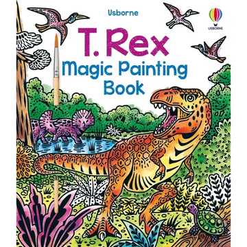 T. Rex Magic Painting Book - Paperback