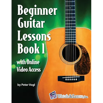 Beginner Guitar Lessons Book 1 with Online Video Access - Paperback