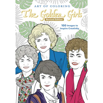 Art of Coloring: Golden Girls - Paperback
