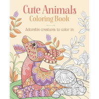 Cute Animals Coloring Book: Adorable Creatures to Color in - Paperback