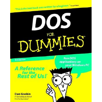 DOS For Dummies 3e - Paperback