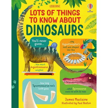 Lots of Things to Know about Dinosaurs - Hardcover