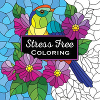 Stress Free Coloring (Each Coloring Page Is Paired with a Calming Quotation or Saying to Reflect on as You Color) (Keepsake Coloring Books) - Paperback