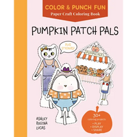 Pumpkin Patch Pals: Paper Craft Coloring Book - Paperback