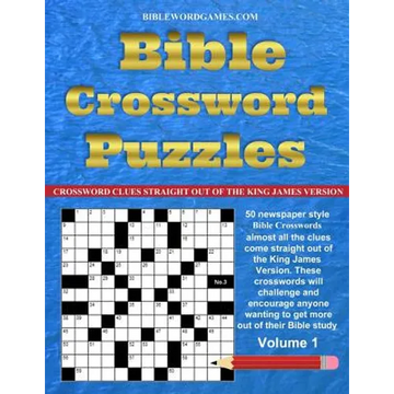 Bible Crossword Puzzles Volume.1 - Paperback