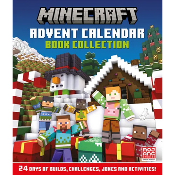Minecraft Advent Calendar: Book Collection: 24 Days of Builds, Challenges, Jokes and Activities! - Hardcover