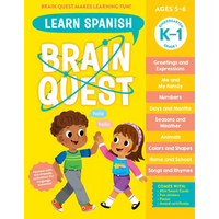 Brain Quest Workbook: Learn Spanish - Paperback