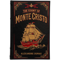 The Count of Monte Cristo (Deluxe Leatherbound Edition) - Historical Fiction, Revenge Classic by Alexandre Dumas (Leather-Bound Classics) - Leather