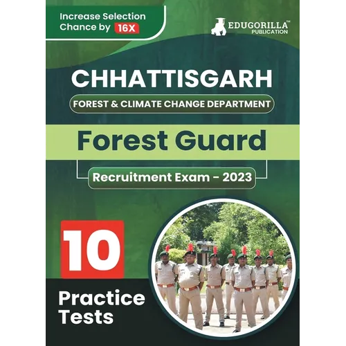 Chhattisgarh Forest Guard Exam 2023 (English Edition) Forest & Climate Change Department - 10 Full Length Mock Tests with Free Access to Online Tests