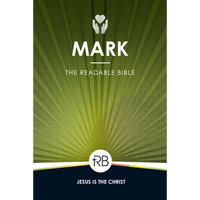 The Readable Bible: Mark - Paperback