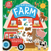 Farm Touchy-Feely Felt Play & Learn: Early Learning Made Fun with Felt - Board Book