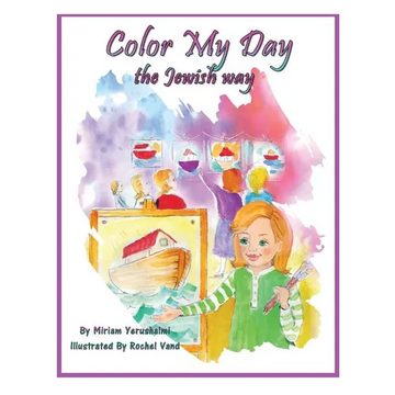 Color My Day The Jewish Way - Hardcover