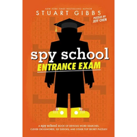 Spy School Entrance Exam: A Spy School Book of Devious Word Searches, Clever Crosswords, Sly Sudoku, and Other Top Secret Puzzles! - Paperback